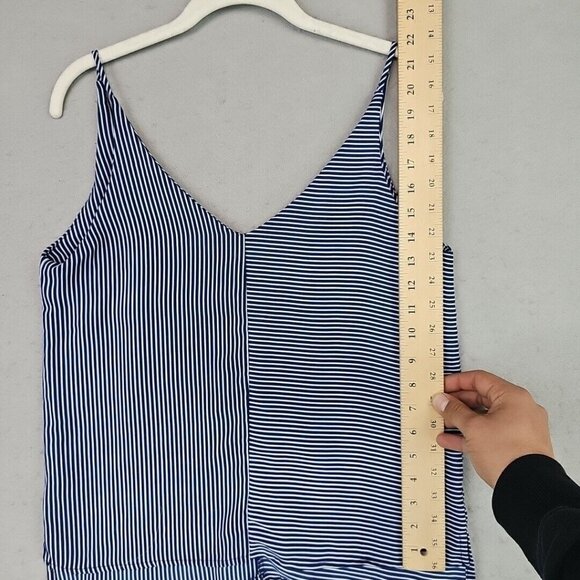 Urban Outfitters Blue and White Striped Tank Top - Picture 3 of 6